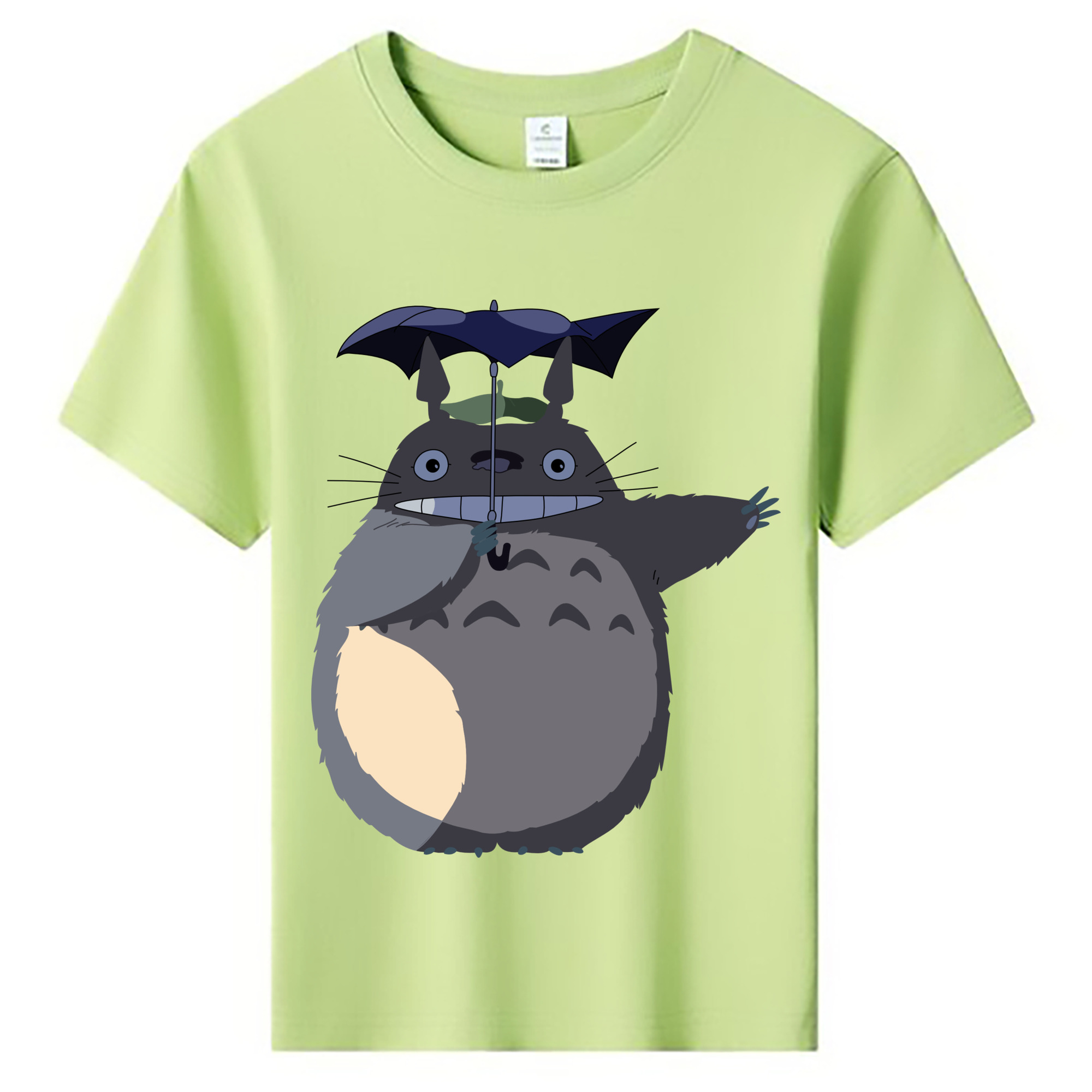 （画像用） となりのトトロ 草壁メイ 草壁サツキ My Neighbor Totoro Satsuki Kusakabe Mei Kusakabe 綿100％キッズTシャツ（フロントプリント）
